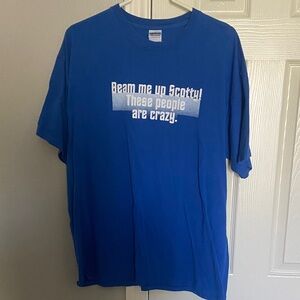 Gildan Star Trek Graphic Tee - Beam Me Up Scotty